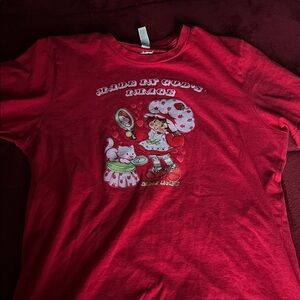 Kids Red Graphic T-Shirt
